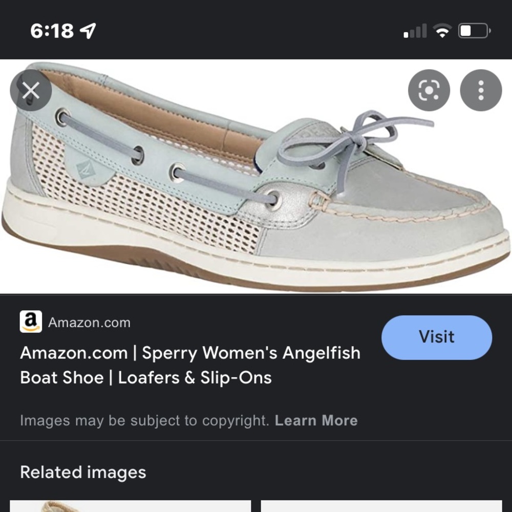 Brand new ivory grey sperrys